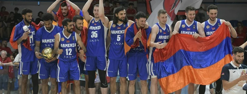 Basketball Federation of Armenia — Basketball in Yerevan logo