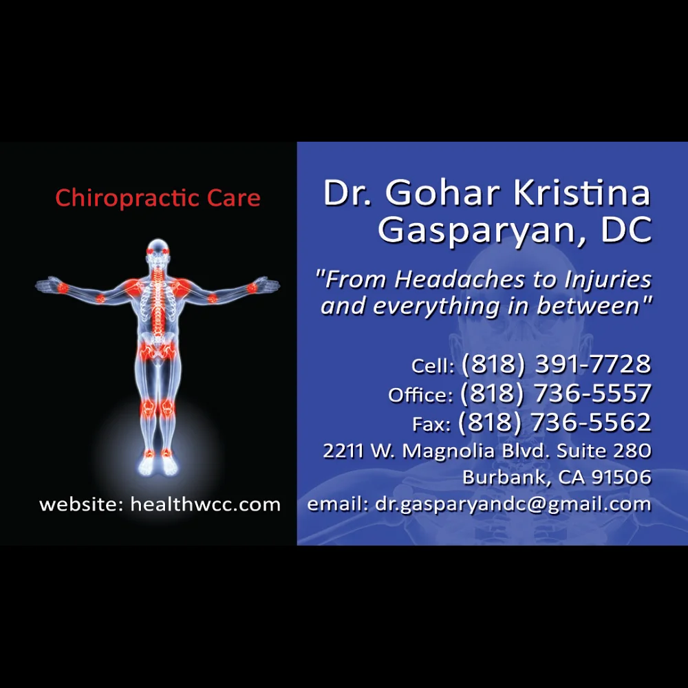 Dr. Gohar Kristina Gasparyan D.C.