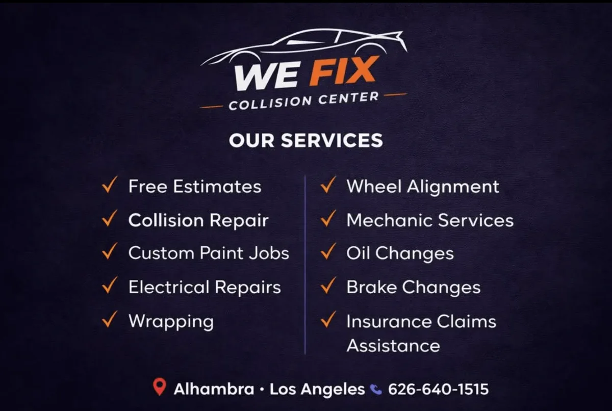 We Fix Collision Center - Automotive in Alhambra