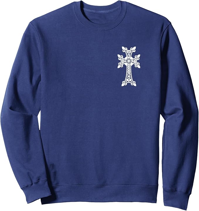 Armenian Cross Khachkar Sweatshirt