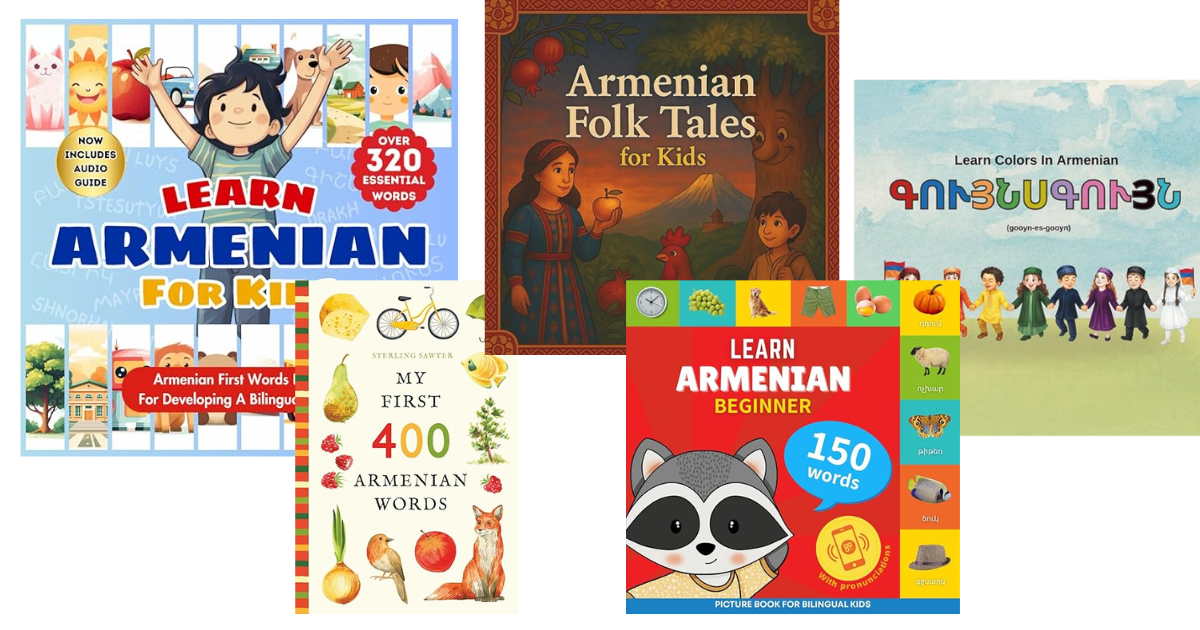 6 Armenian Books for Kids You Can Buy on Amazon Right Now