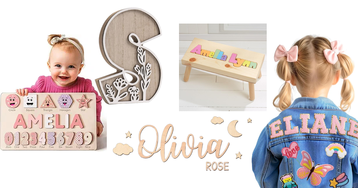 Unique Custom Gifts for a Kid's First Birthday