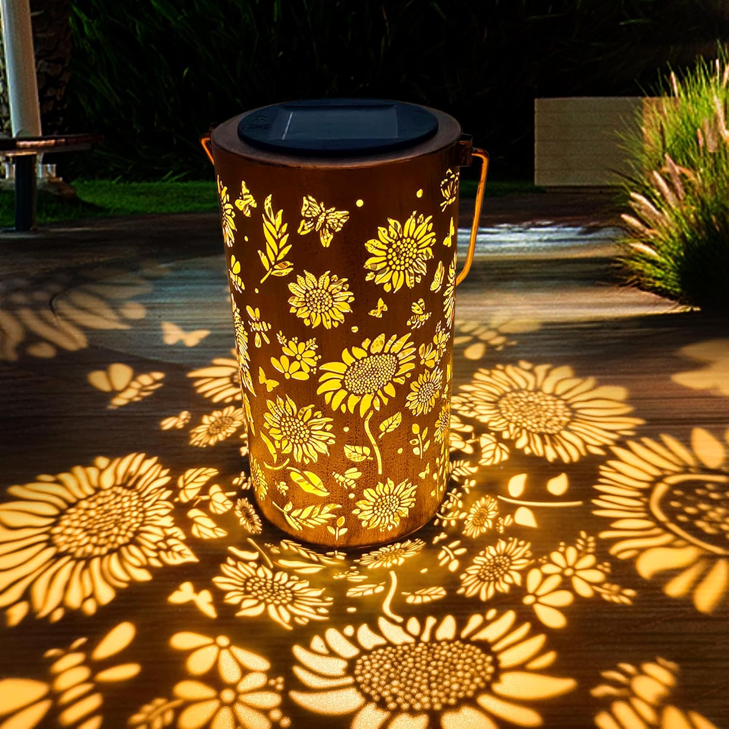 ANYTALK Sunflower Solar Lantern