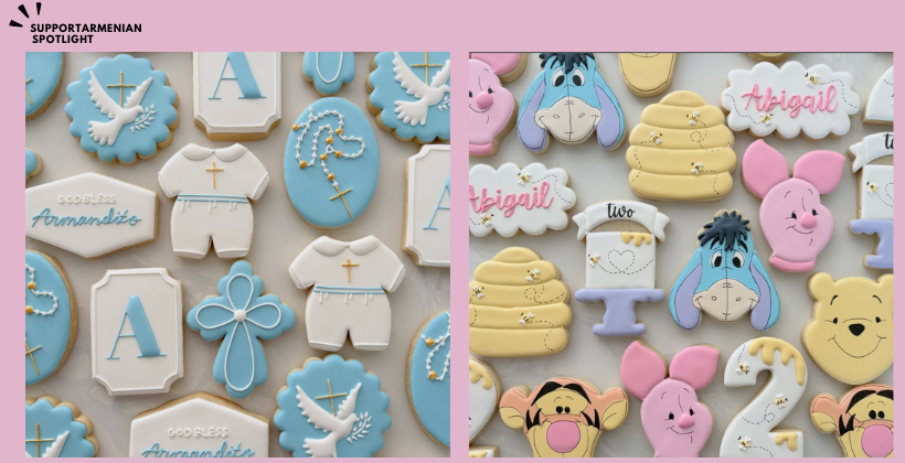 Ariga, founder of Sweet Crumbs Cookies & Treats
