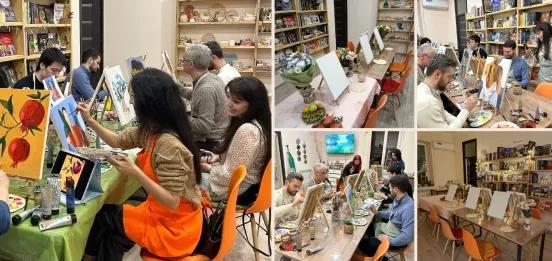 Art party: painting to your favorite music!