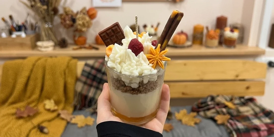 Autumn Dessert Candle