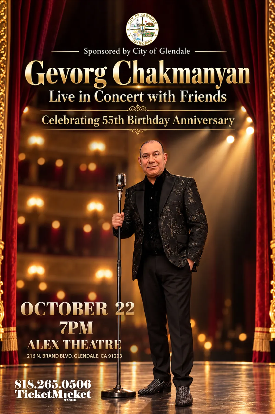 Gevorg Chakmanyan 55th Birthday Concert