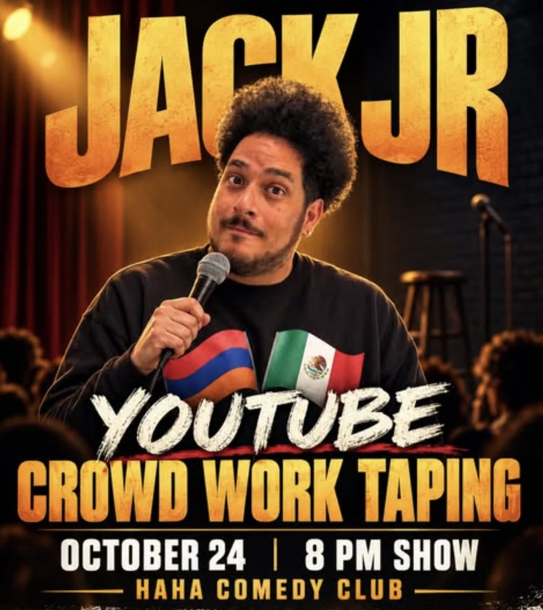 Jack Jr: YouTube Crowd Work Taping