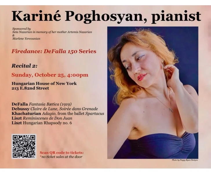 Kariné Poghosyan, pianist