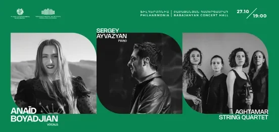 LE SOUFFLE DES FEMMES | Anaïd Boyadjian, Sergey Ayvazyan & Aghtamar String Quartet