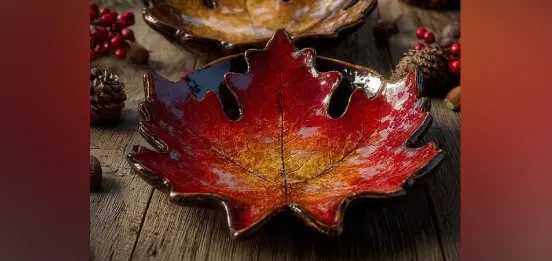 Leaf or Acorn Plate