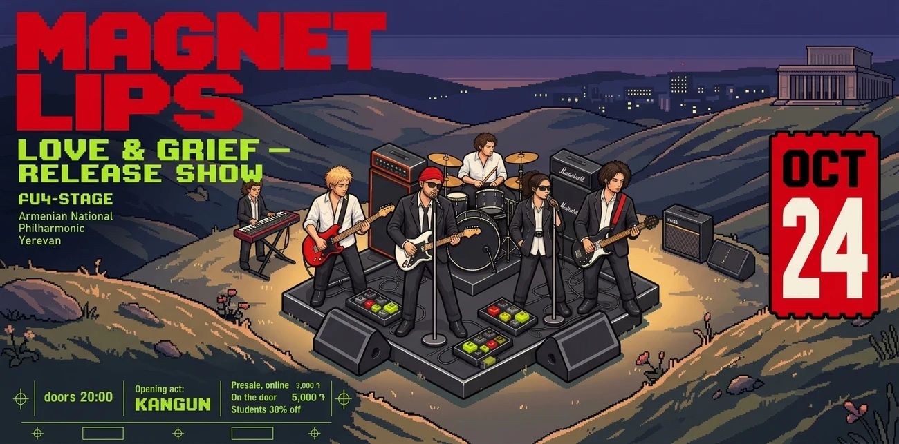 MAGNET LIPS — LOVE & GRIEF RELEASE SHOW