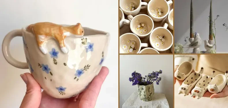 The warmth of clay and the freedom of creativity
