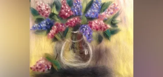 Wool painting / wool art (for adults)