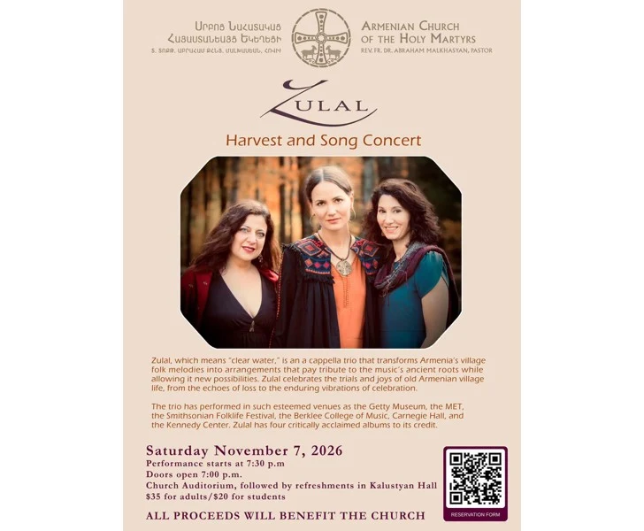 Zulal - Harvest and Song Concert
