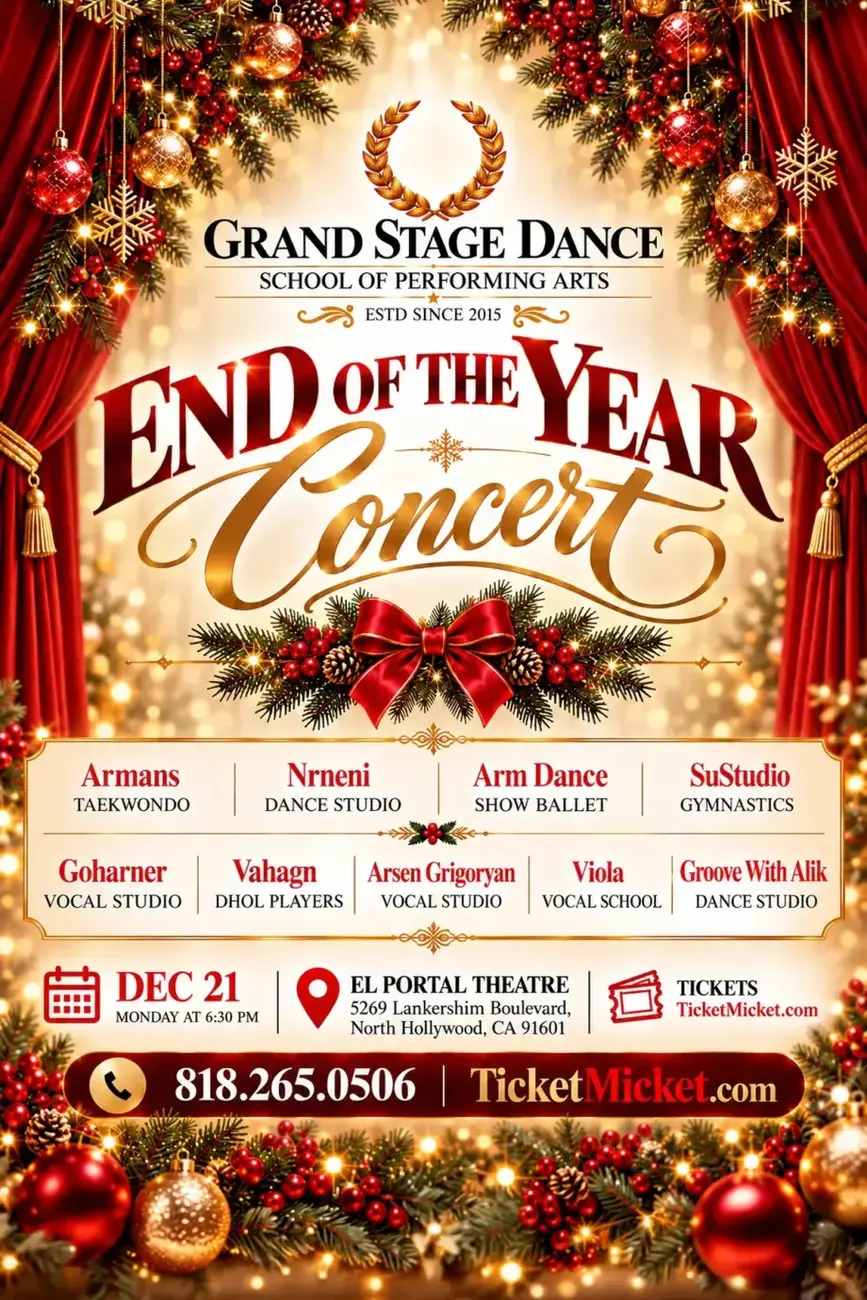 Grand Stage Dance End of the Year Concert
