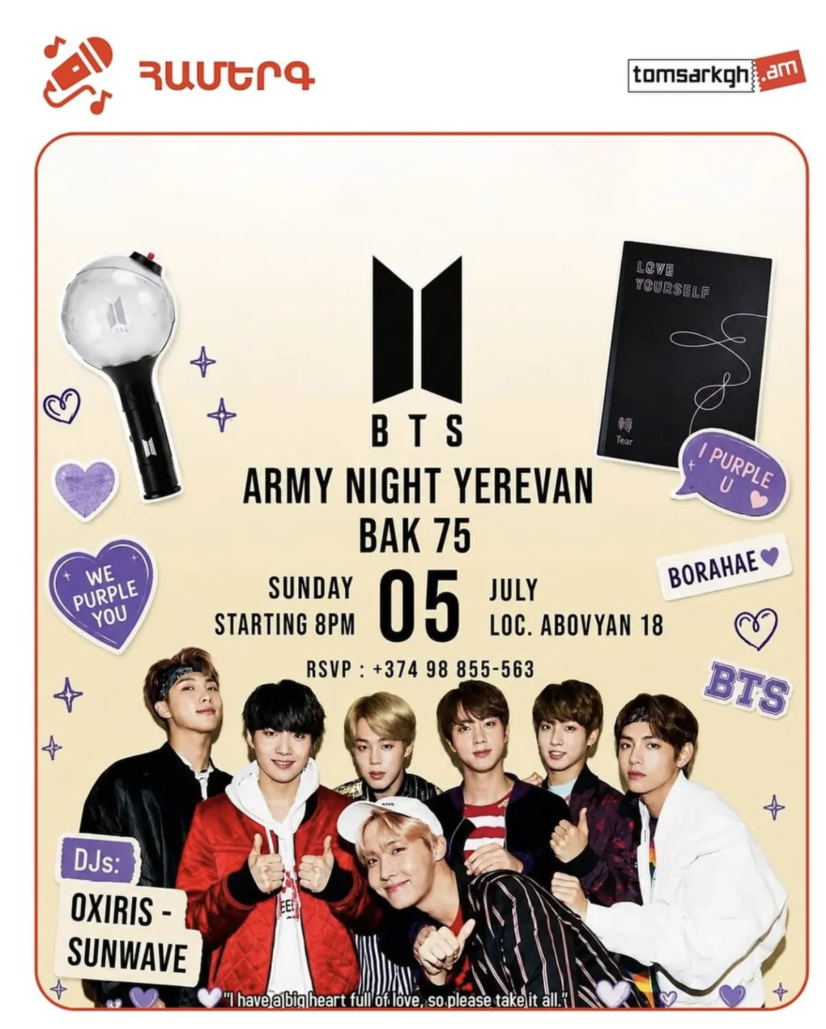 BTS Army Night Yerevan