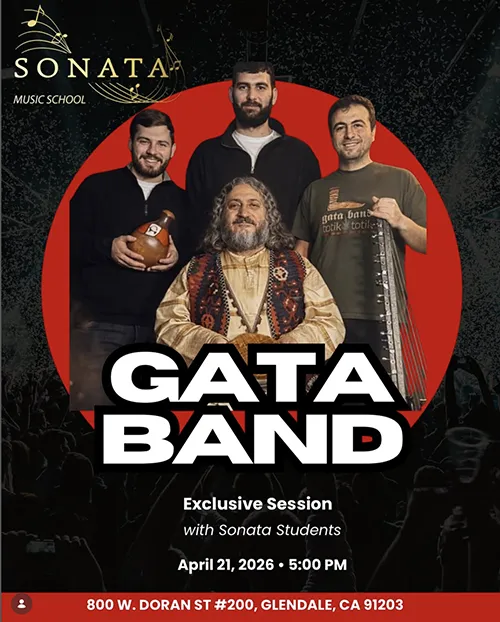 Exclusive Session with Sonata Students and Gata Band