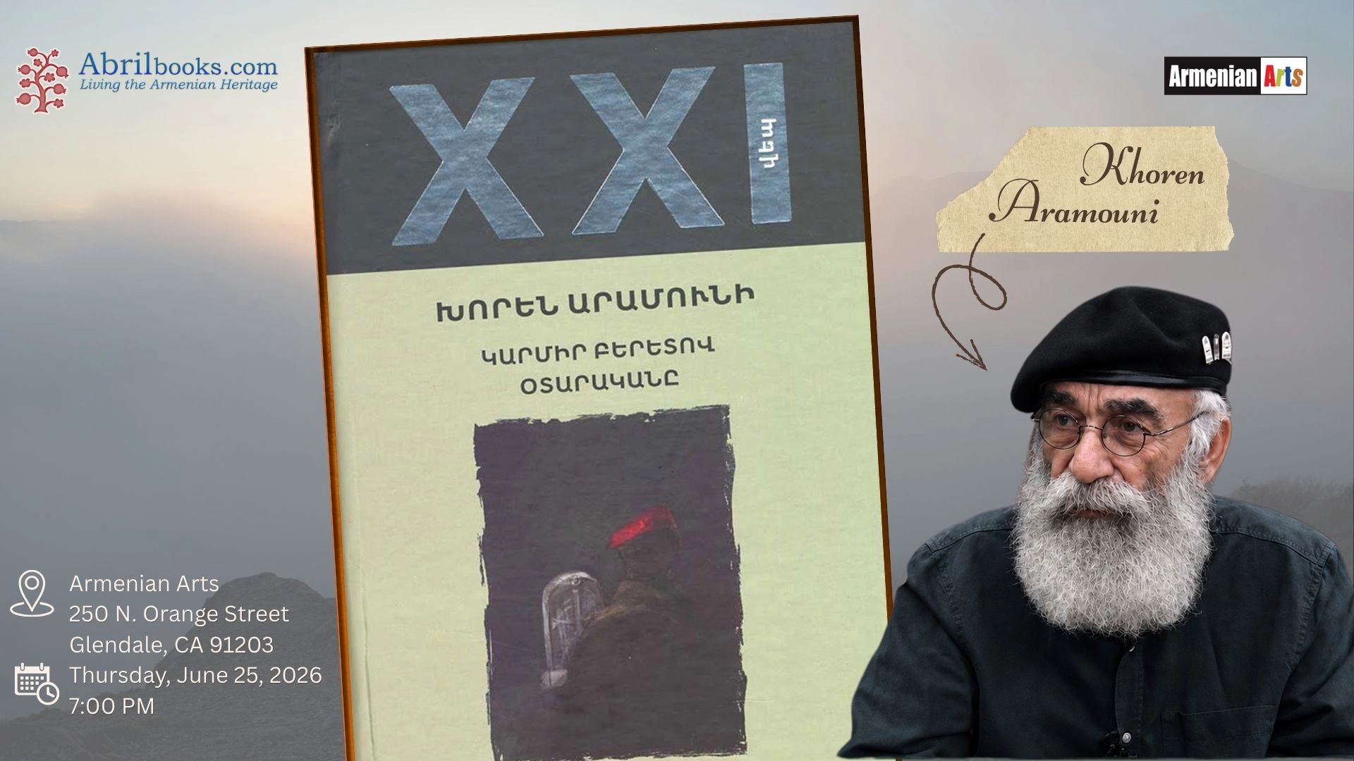 The Stranger with the Red Beret — An Evening with Khoren Aramouni