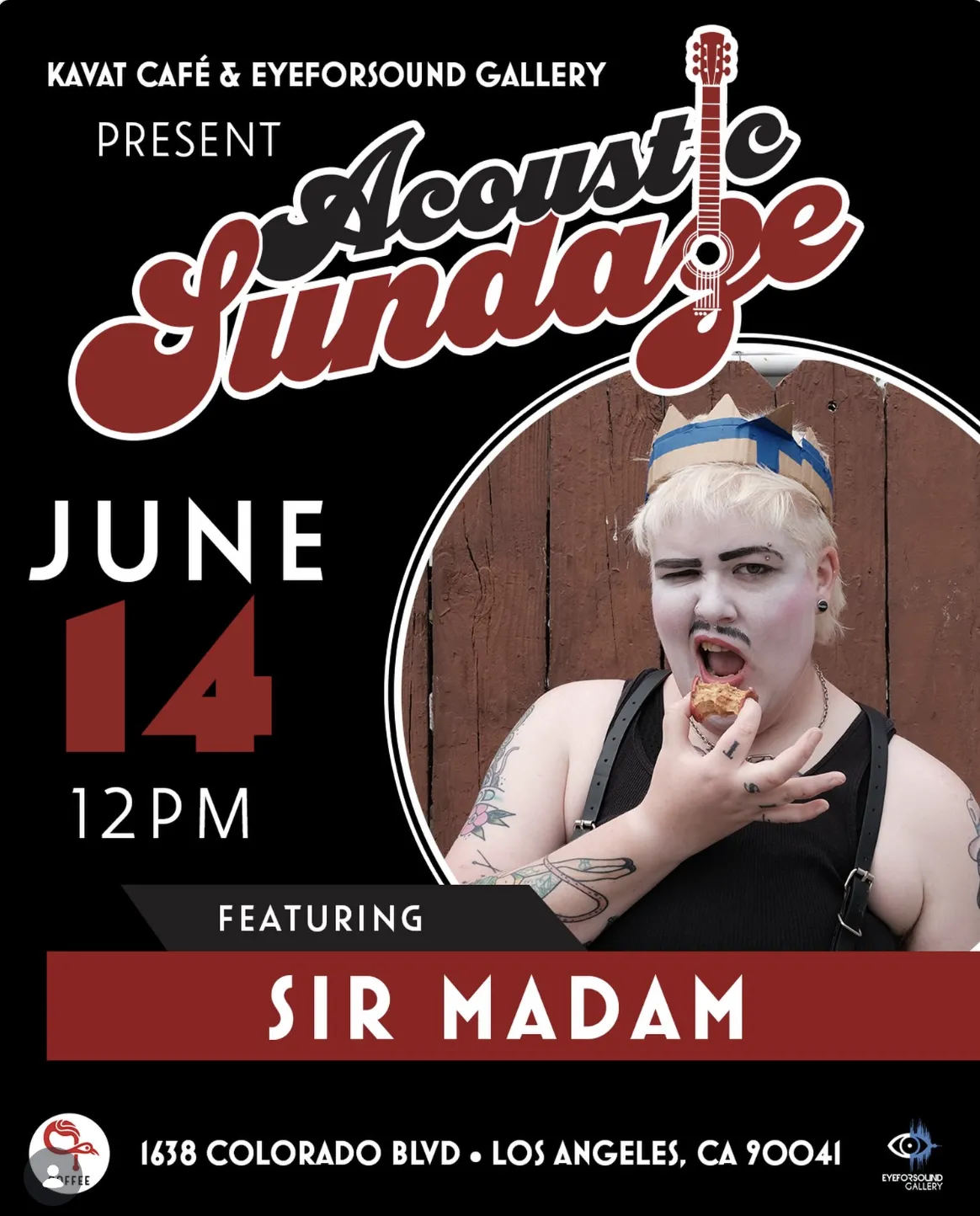 Acoustic Sundaze — Featuring Sir Madam at Kavat Café