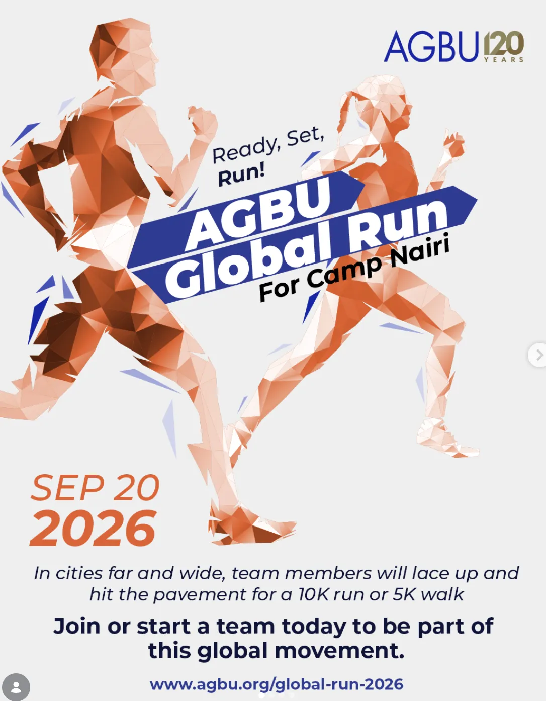 AGBU Global Run — Camp Nairi 10K Run / 5K Walk