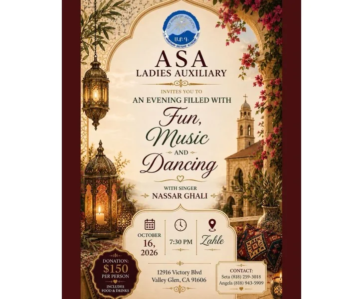 An Evening Filled with Fun, Music and Dancing with Singer Nassar Ghali