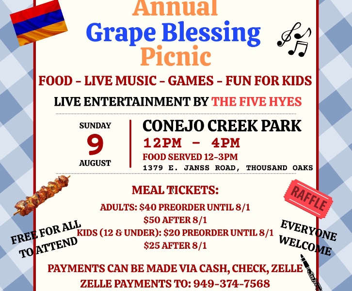 Annual Grape Blessing Picnic