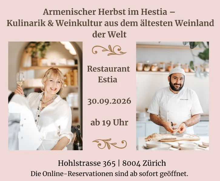 Armenian Autumn at Restaurant Estia