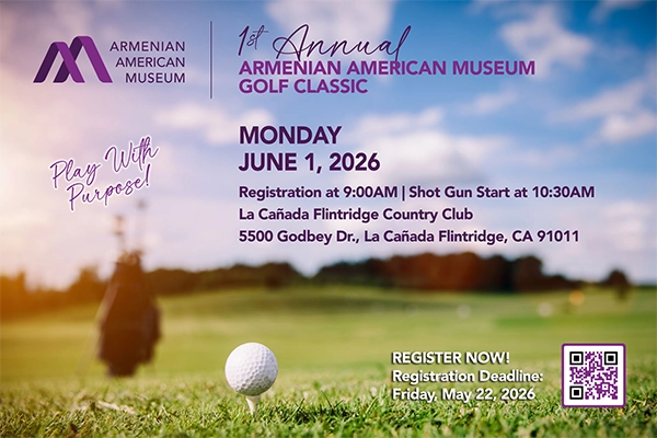 1st Annual Armenian American Museum Golf Classic