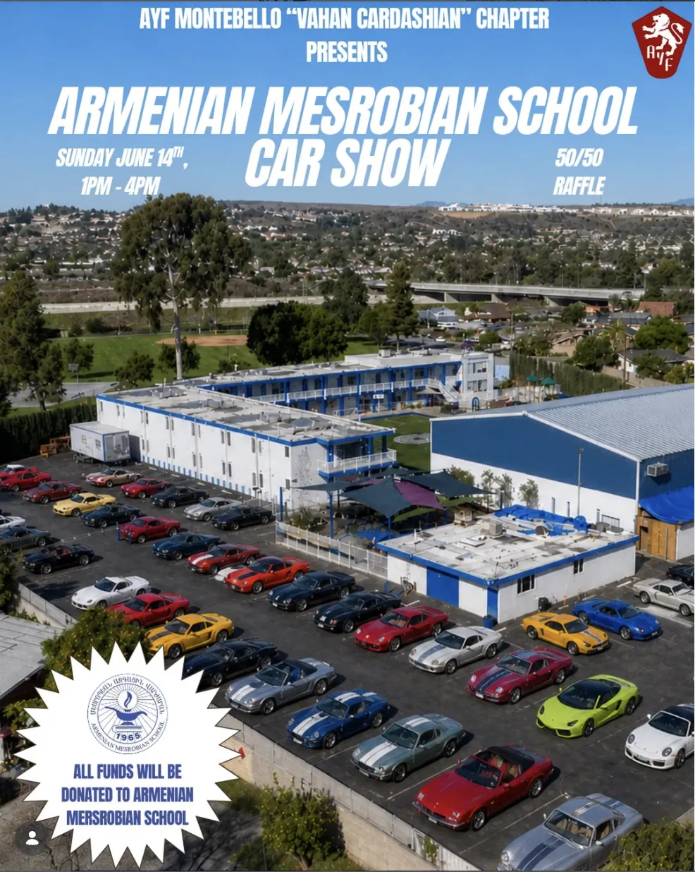 Armenian Mesrobian School Car Show 2026