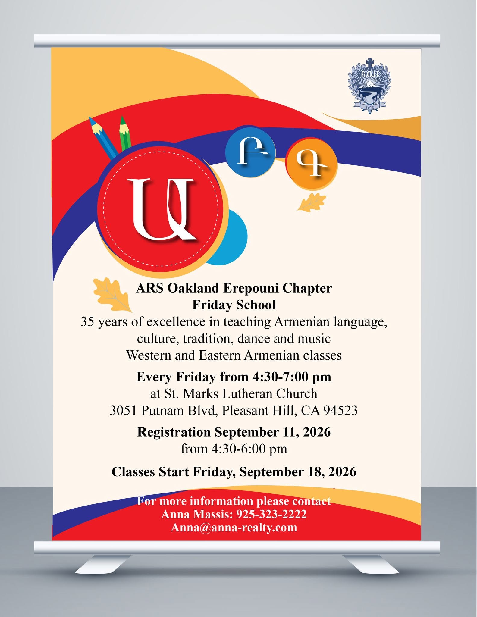 ARS Oakland Erepouni Chapter Friday School