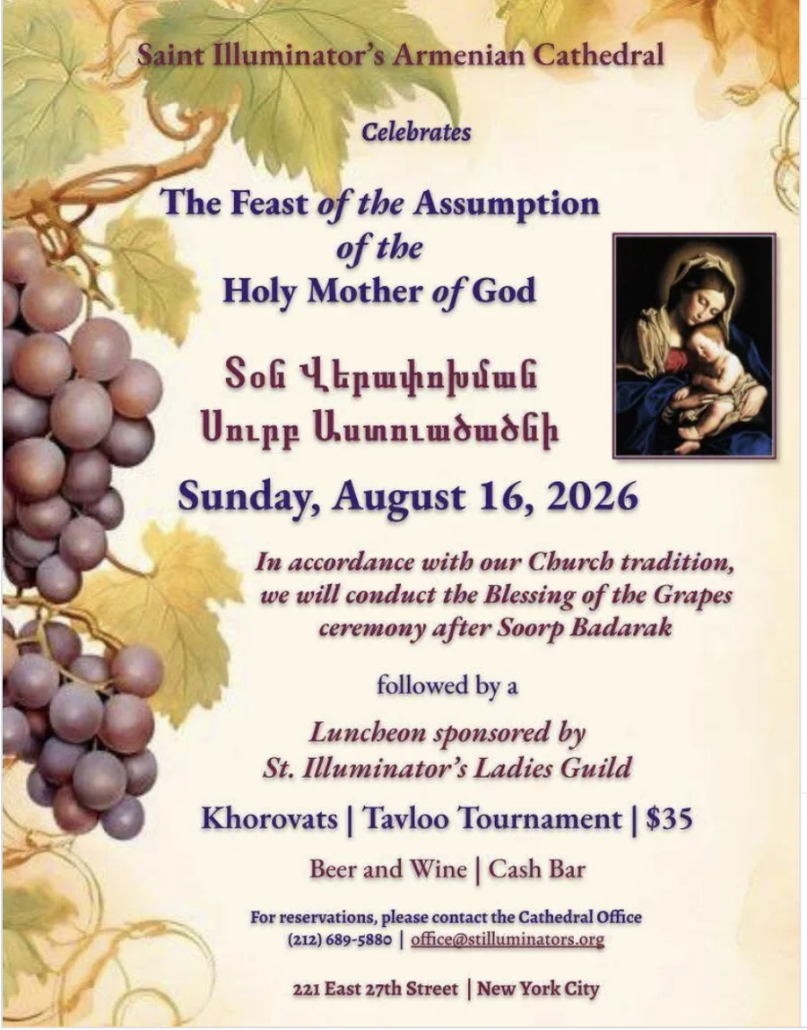 Feast of the Assumption & Blessing of the Grapes