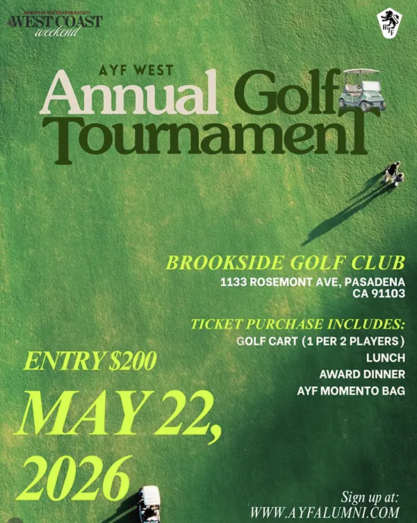 AYF West Coast Weekend — Golf Tournament