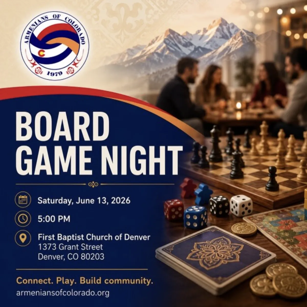 Armenians of Colorado — Board Game Night