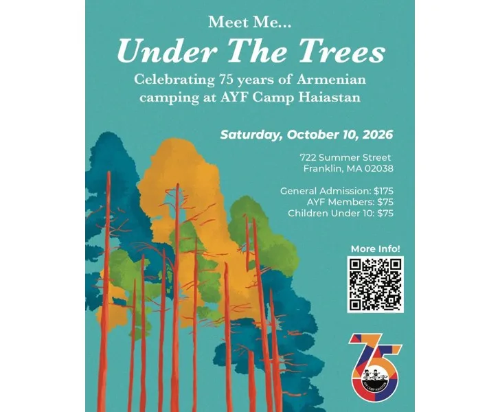 Meet Me Under The Trees - Camp Haiastan 75th Anniversary