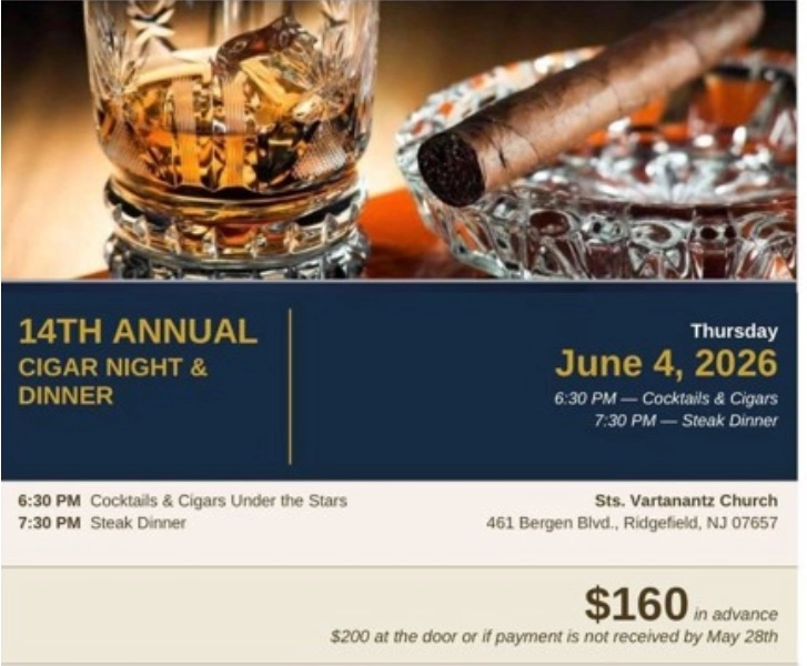 14th Annual Cigar Night & Dinner