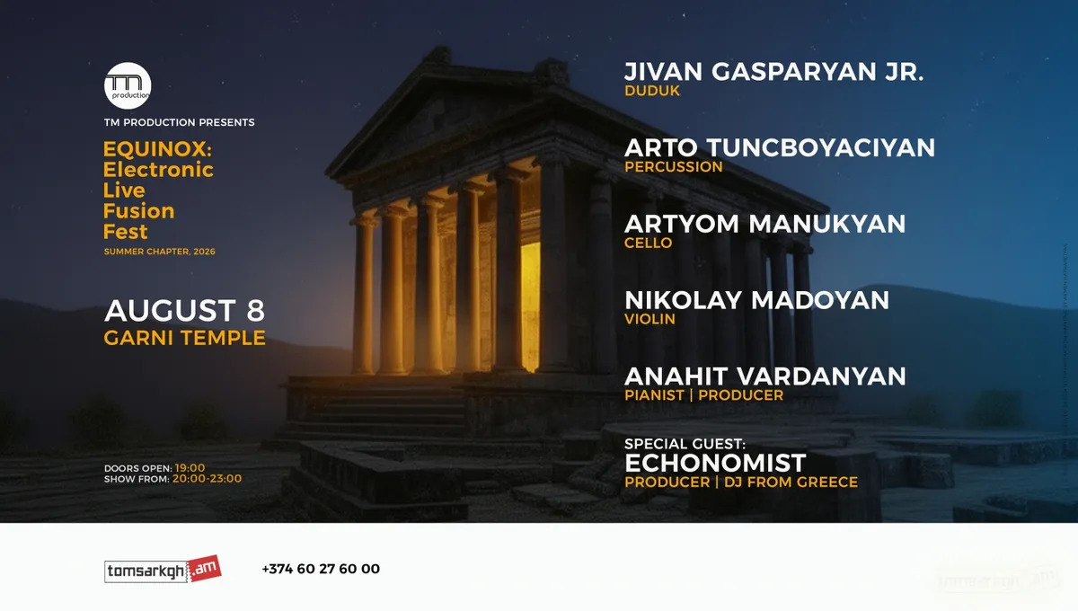 EQUINOX: Electronic Live Fusion Fest at Garni