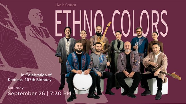 Ethno Colors — Tribute to Komitas (157th Birthday)
