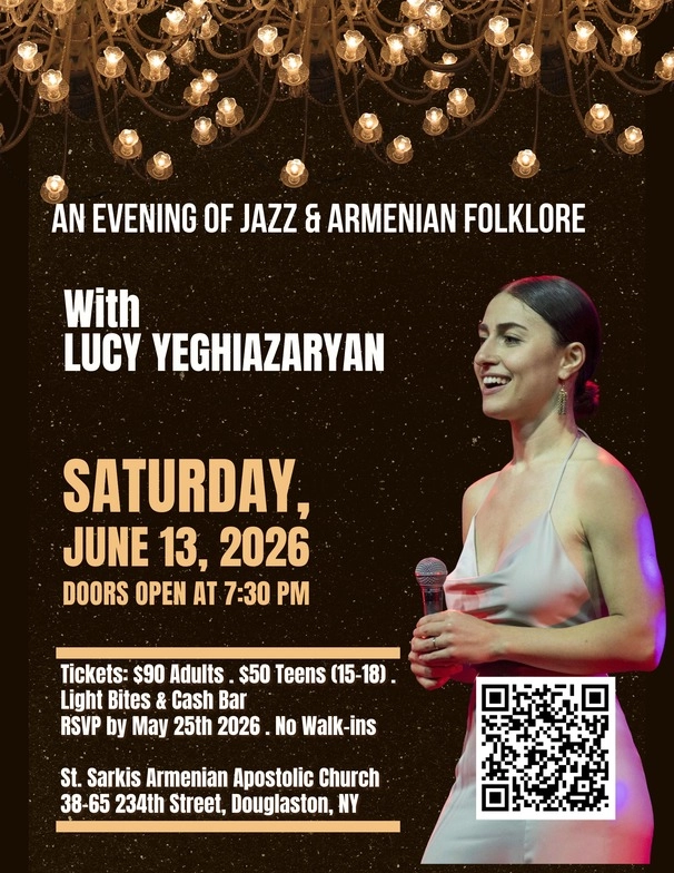 An Evening of Jazz & Armenian Folklore with Lucy Yeghiazaryan