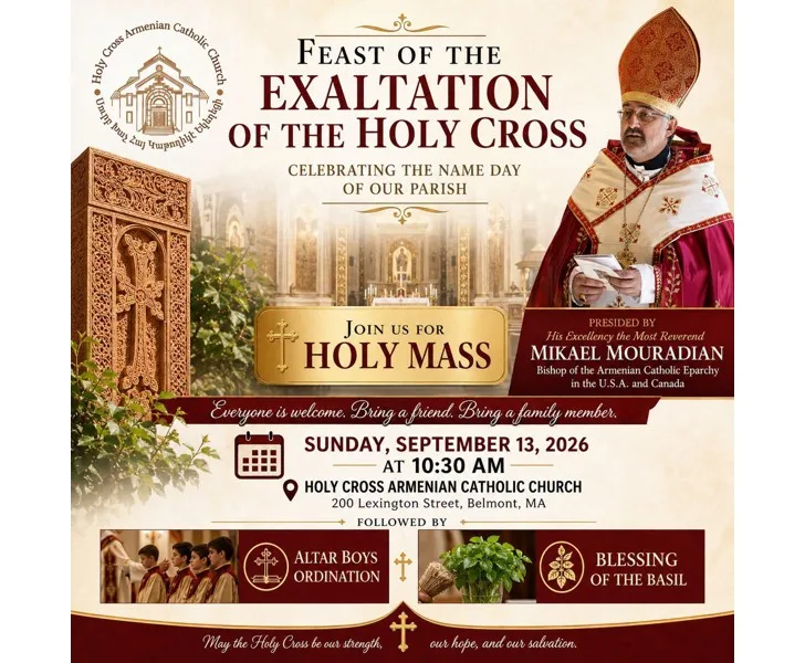 Feast of the Exaltation of the Holy Cross at Holy Cross Belmont