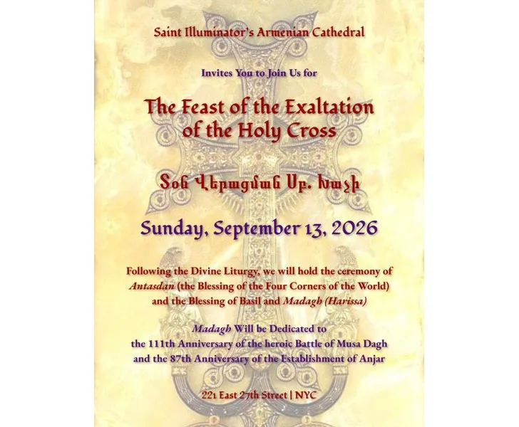 Feast of the Exaltation of the Holy Cross at St. Illuminator's