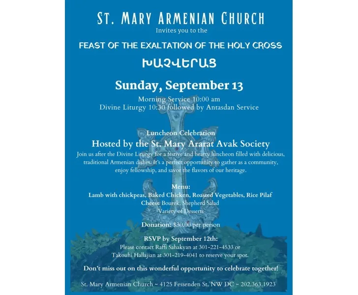 Feast of the Exaltation of the Holy Cross at St. Mary