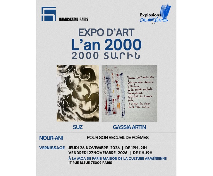Expo d'Art L'an 2000 - Suz Nour-Ani & Gassia Artin
