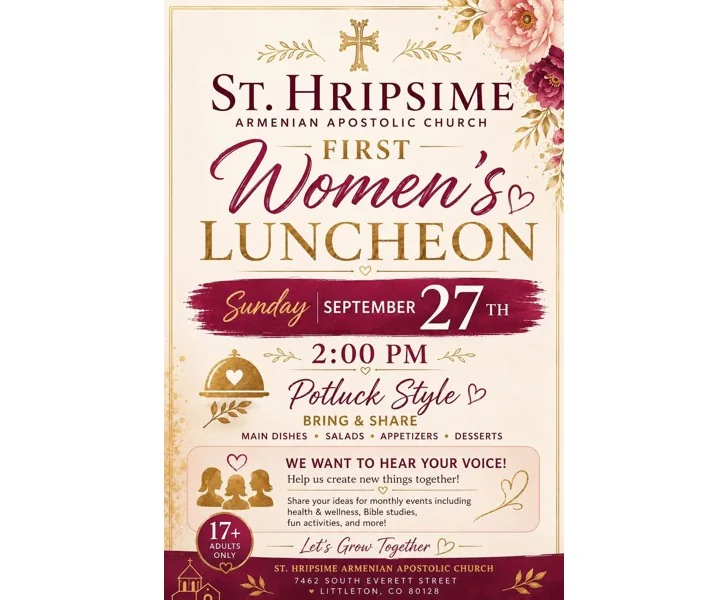 First Women's Luncheon