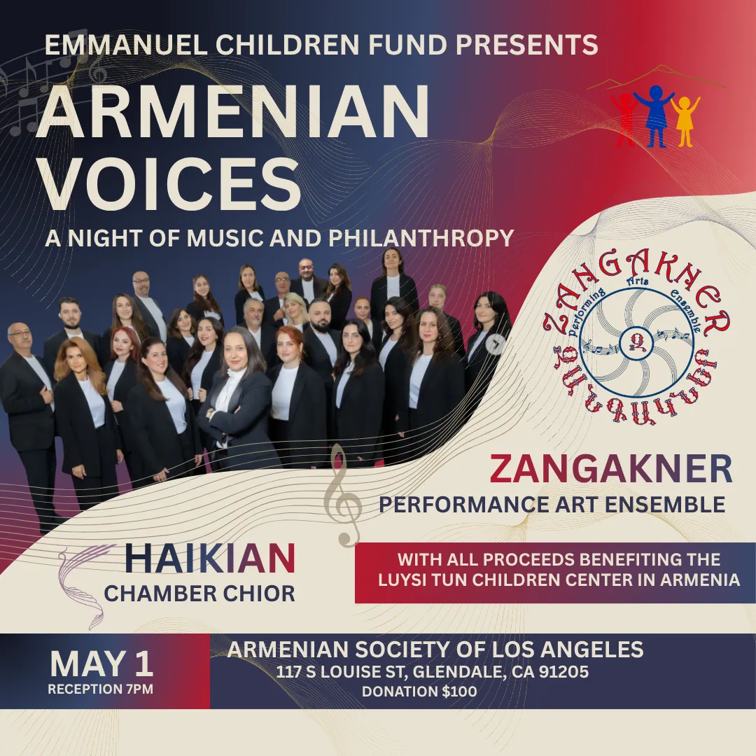 Armenian Voices — A Night of Music and Philanthropy