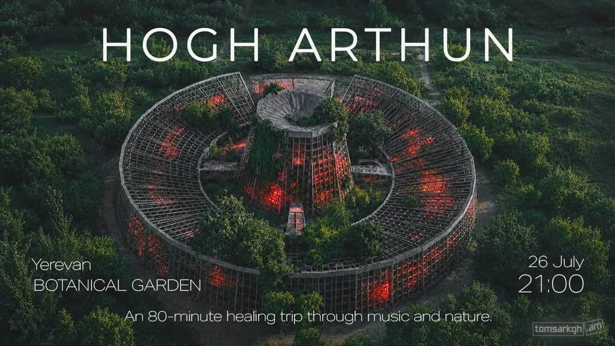 Hogh Arthun Live at Botanical Garden, Yerevan