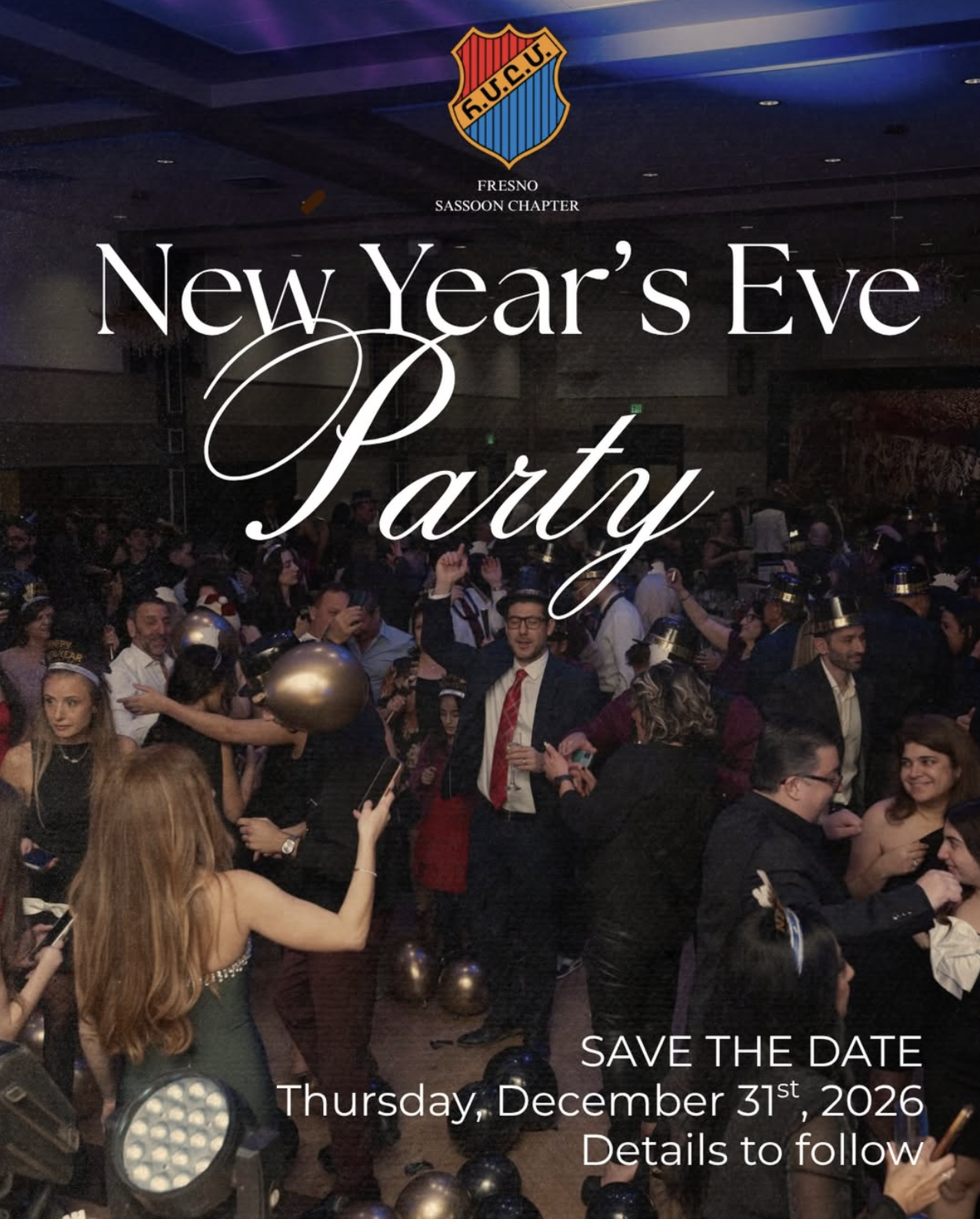 Homenetmen Sassoon New Year's Eve Celebration