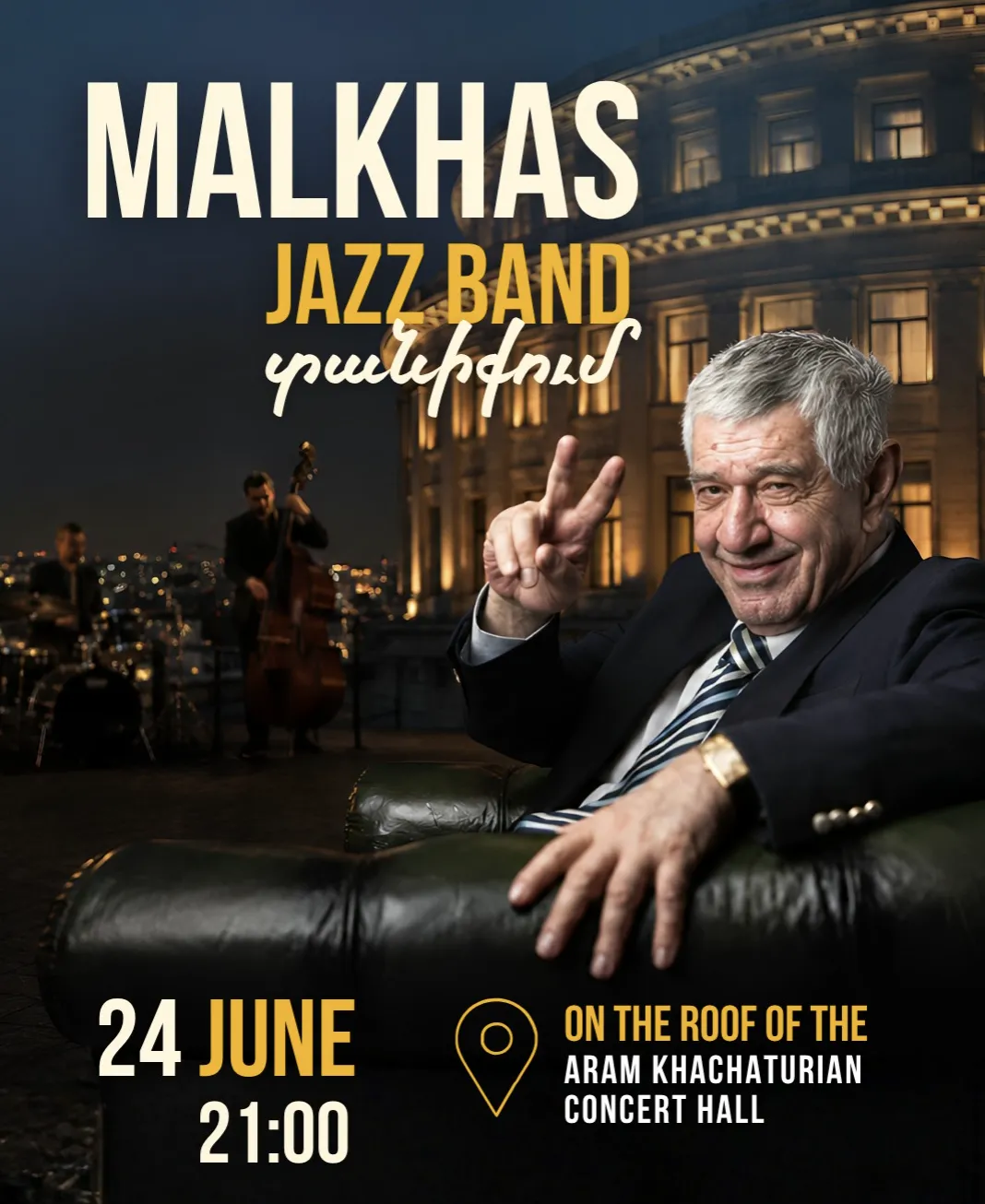 Malkhas Jazz Band on the Rooftop