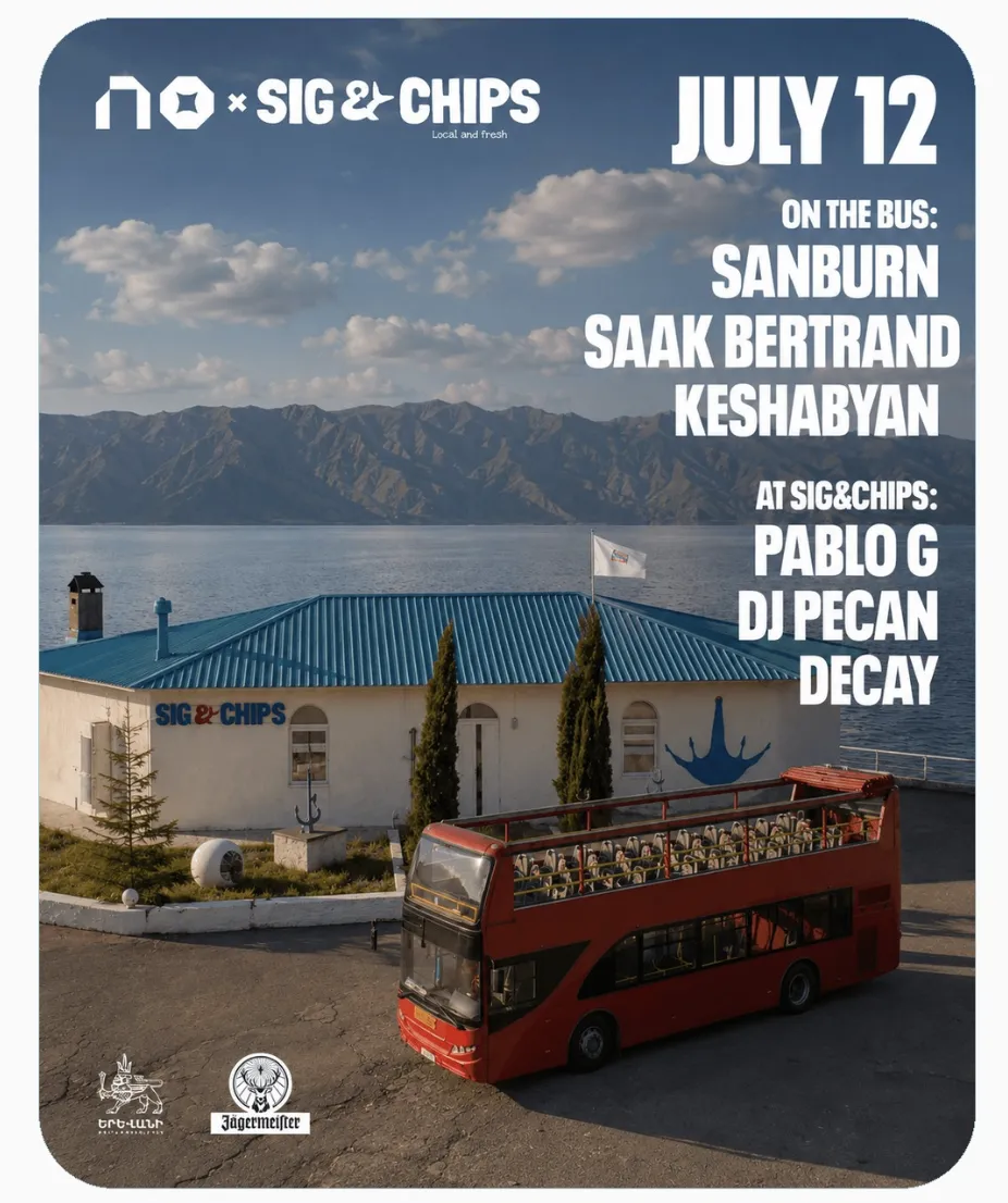 NoClub Rooftop Bus Party