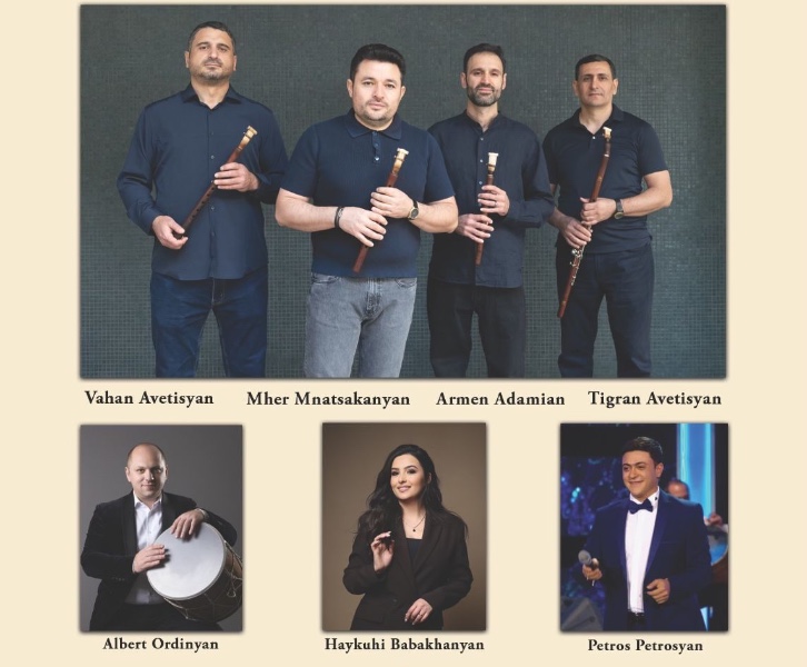 Nurwind Duduk Quartet Live in Concert